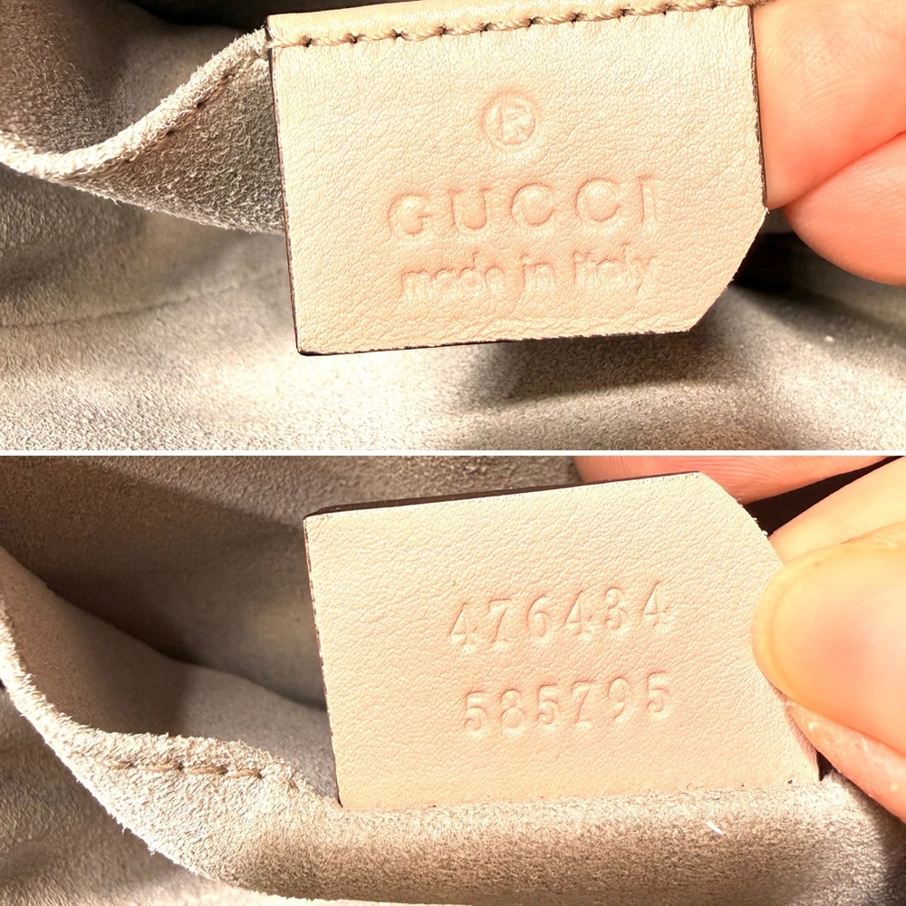 Authentic Gucci GG Marmont Matelassé Leather Belt Bag Waist bag light pink - Picture 14 of 16